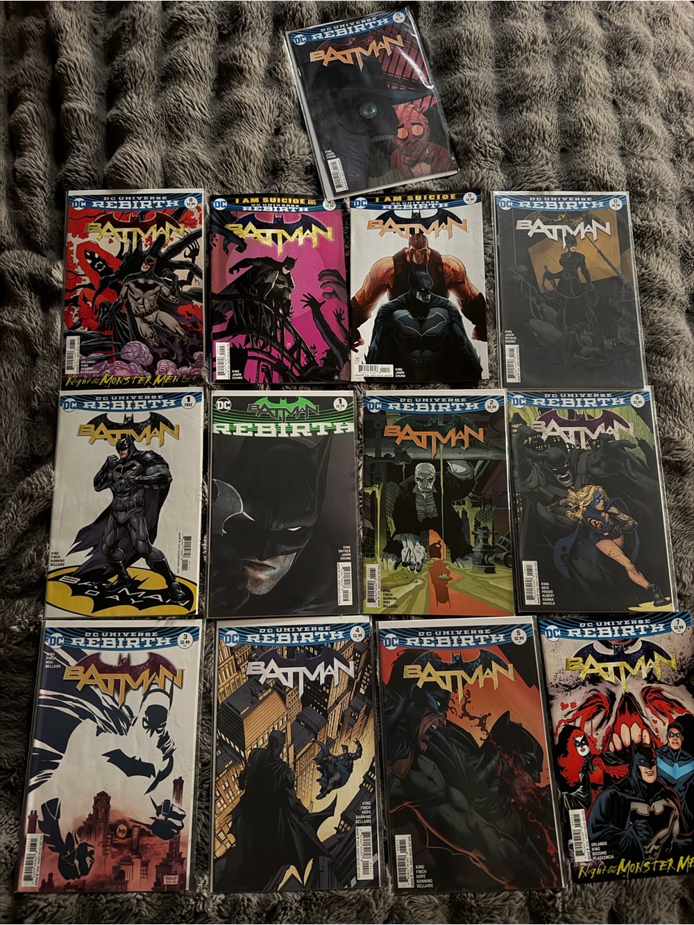 DC Batman Rebirth Comics Lot